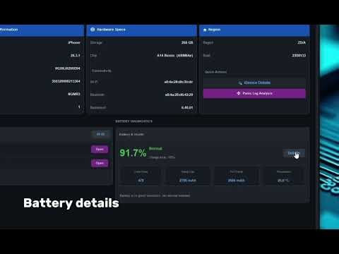 iOS Panic Log Analyzer – Instant Repair Solutions for iPhone Technicians