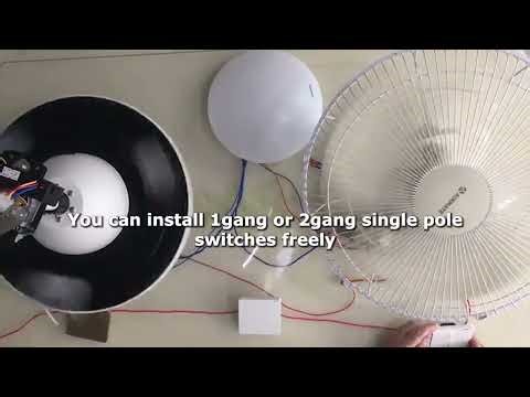 #installing ceiling fan Traditional light control switches will be not only for controlling lights