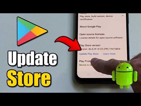 How to Update Google Play Store on Android - 100% Working