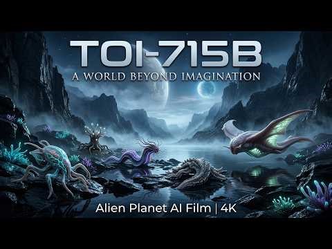 TOI-715B | A World Beyond Imagination | Alien Planet AI Film | 4K