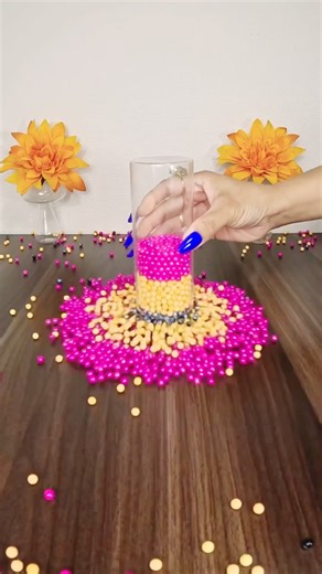 Satisfying Mindful Relaxation | Reverse Beads Loop 🌸 #asmr