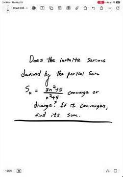 Defining Convergent and Divergent Infinite Series, AP Calculus BC #mathematics #apcalculusbc
