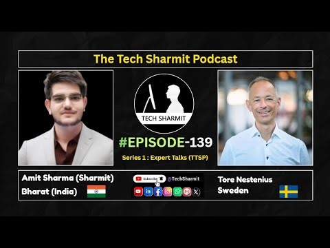 S1E139 – The Tech Sharmit Podcast: #MicrosoftMVP Tore Nestenius | Expert Talks (TTSP)