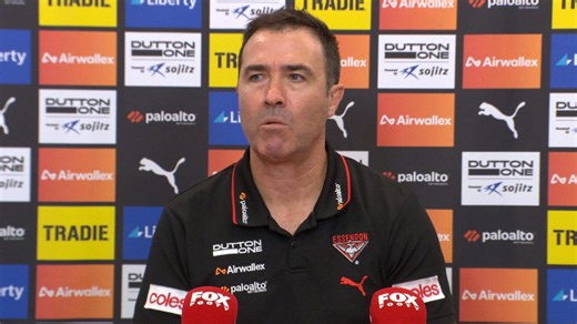 ‘Cry me a river’: Coach’s blatant swipe at rivals as Bombers begin to ‘bridge the gap’
