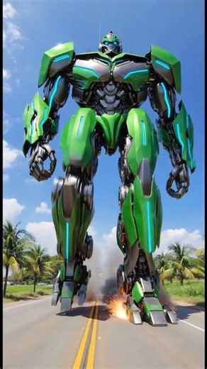 Epic Final Battle! Two Giant Robots Face Off and Activate Their Ultimate Armor