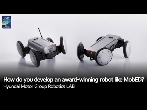 How do you develop an award-winning robot like Hyundai Motor Group Robotics LAB’s MobED?