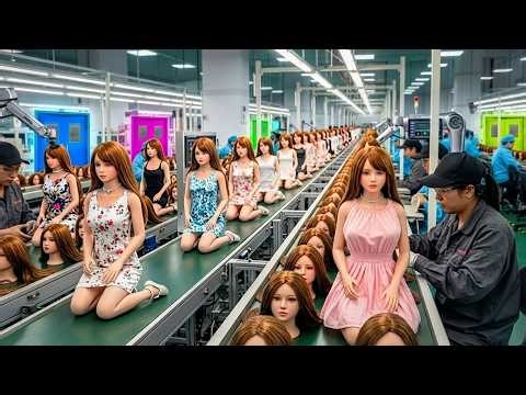 How Ultra-Realistic Silicone Dolls Are Made in China | Full Factory Process