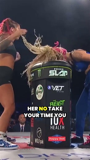 Face Ripple in 4K! DeFrank vs Pardeep Slow Motion #PowerSlap #Knockout #SlapFury #Shorts