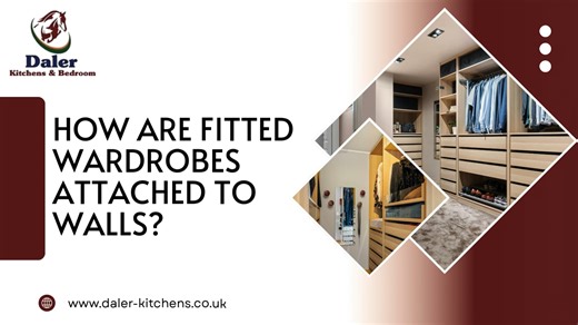 How Fitted Wardrobes Attach to Walls | Daler Kitchens