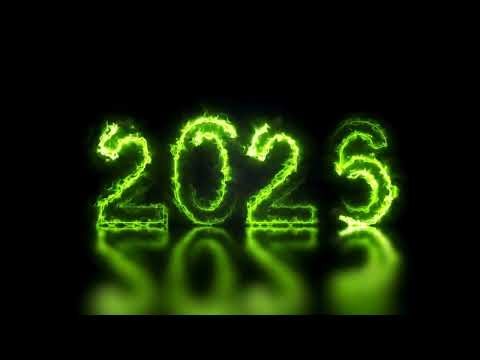 2026 Green Fire Loop 🔥 | Silent Ambient Visual for TV & PC (No Sound, No Music)