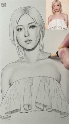 How to Draw Anime for Beginners (POV) Rose Blackpink