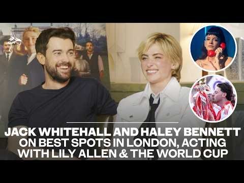 Jack Whitehall and Haley Bennett talk all things London, Lily Allen & their new Virginia Woolf film