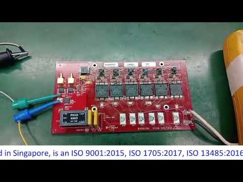 4.7kV Pockels Cell Driver PCB Board Repairs by Dynamics Circuit (S) Pte. Ltd.
