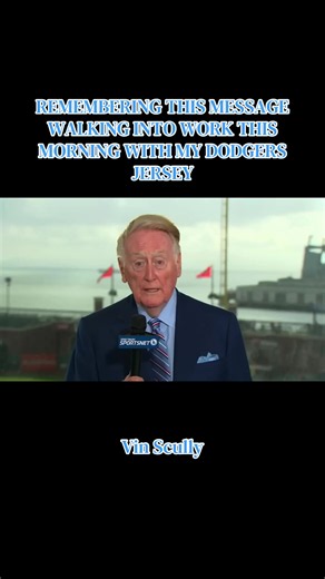 Vin Scully message remembered after NLCS loss