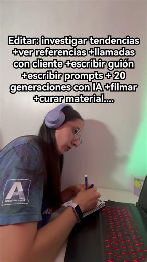 La verdad sobre cuanto toma hacer UN video #contentcreator #edicióndevideo