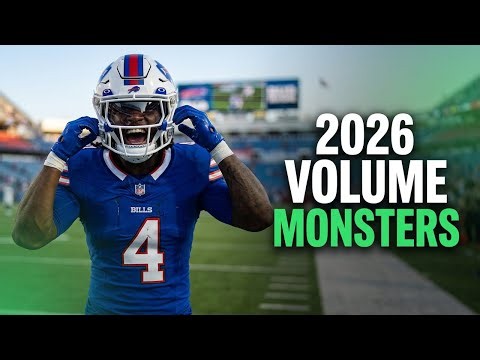Running Backs With LEAGUE-WINNING Volume in 2026 Fantasy Football