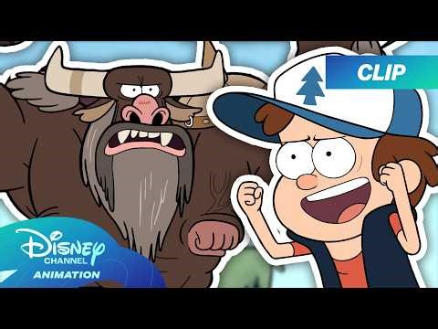 Dipper and Mabel's Very Epic Training Montage! 😮‍💨💪 | Gravity Falls | @disneychannelanimation
