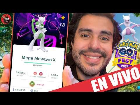DIA 1 POKEMON GO FEST 2026 EN VIVO #PokemonGO10