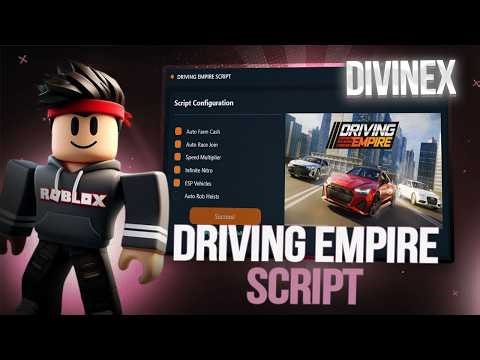 [FREE] Driving Empire Script *keyless* (Auto Arrest, Auto rob, INFINITE Drive,Auto Farm & MORE)