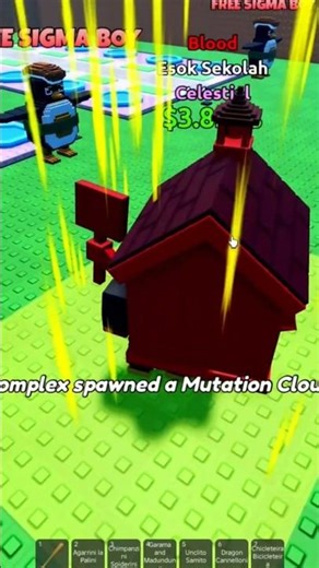 I Got BLOOD MUTATION to My Esok Sekolah Brainrot | Escape Tsunami For Brainrots! #brainrot #roblox