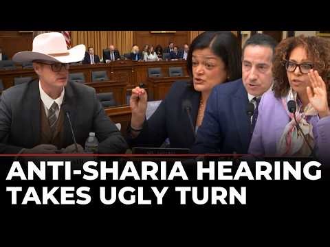 US Congress LIVE: Explosive Clash Over Islam, Extremism & Free Speech | Raskin vs Cohen | US News