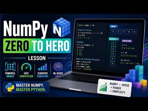 NumPy zero to hero lesson
