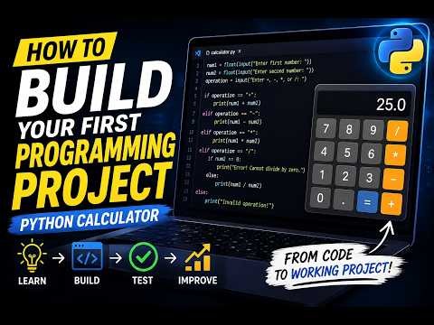 How to Build Your First Python Project | Beginner Tutorial