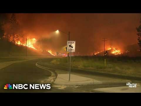 Dangerous wildfires in Washington burn thousands of acres