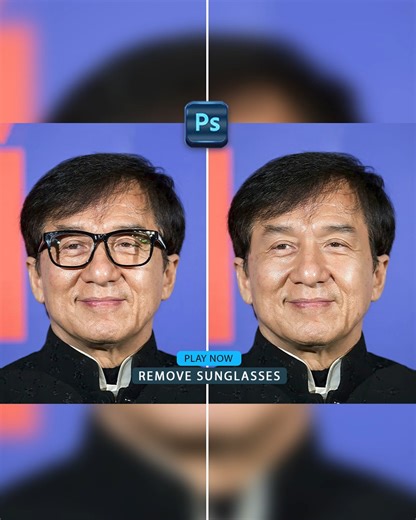 How to Easily Remove Sunglasses In Photoshop Tutorial #graphicinfluence | Graphic Influence