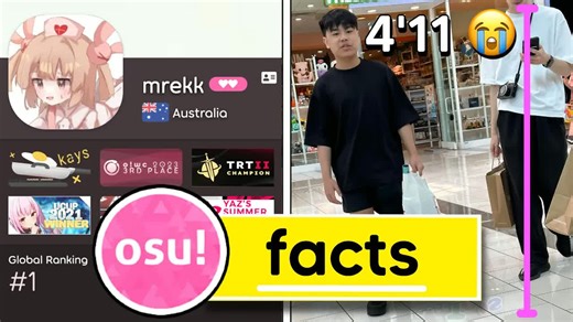 一些关于osu!顶级玩家的小知识