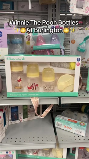 Winnie The Pooh Bottles Available at Burlington