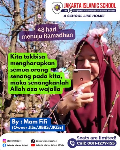 Ramadhan: Menyenangkan Allah di Jakarta Islamic School