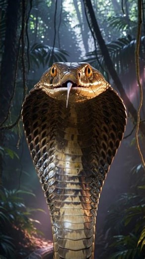 The Only Snake That Builds a Nest… AND Can Kill an Elephant! 🐍😱#facts #shorts #youtubeshorts #usa