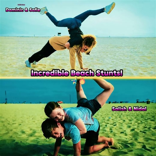 Insane Beach Backbend Flexibility! 🤯🔥@jordanmatter
