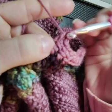 Linked double crochet