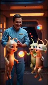 "The Alien Children Only Trusted One Human… The Janitor! 👽💫" # #hfy #alienhumanoid #movie