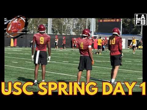Everything You Need To Know About Day 1 Of USC Trojans Spring Camp | Big Injury Update