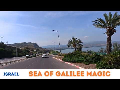 Driving ISRAEL 🇮🇱 Road Trip Around the Sea of Galilee