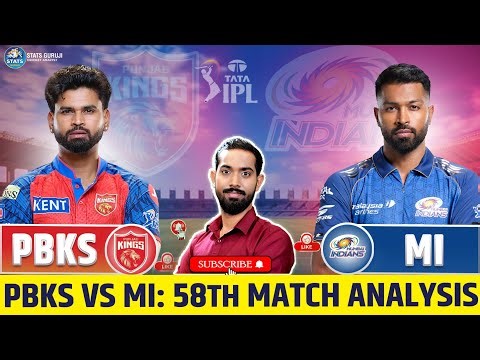 PBKS vs MI Preview,PBKS vs MI Playing 11, PBKS vs MI Stats, Prediction & Pitch Report 58th Match,IPL