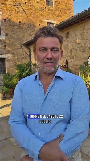 Jonas Kaufmann 🎼 Announcement of the 72nd Lirico Gala