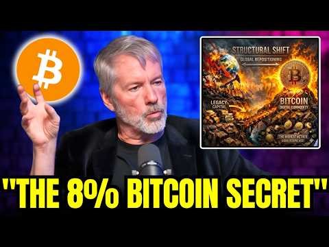 Michael Saylor Just Exposed The 8% Bitcoin Strategy The Financial World Hopes You Never Find!