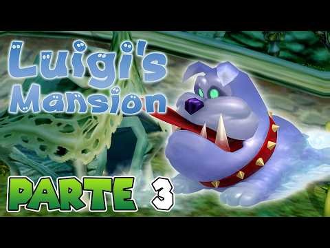 ¡LUIGI ENCUENTRA AL PERRO PERO LE MUERDE! | PARTE #3 | LUIGI'S MANSION