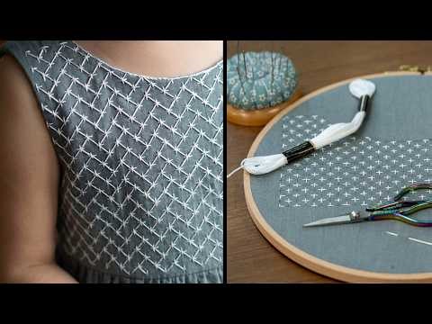 Transform Your Plain Garments into Luxury Pieces with This Simple Stitch