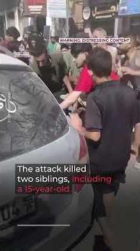 Two killed, dozens injured in Israeli strike on displacement tents in Gaza