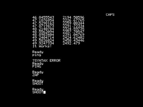 Oric-1 [BASIC test] (1983) Tangerine