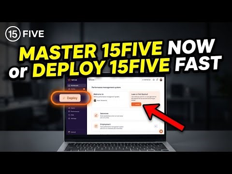How to deploy a performance management system with 15Five - Quick Tutorial