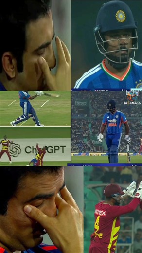 ഡ്രസ്സിംഗ് റൂമിൽ ദേഷ്യം അടക്കാനാവാതെ ഗംഭീർ! സഞ്ജു വീണ്ടും വിക്കറ്റ് എറിഞ്ഞുകൊടുത്തു | INDvsWI 1stT20