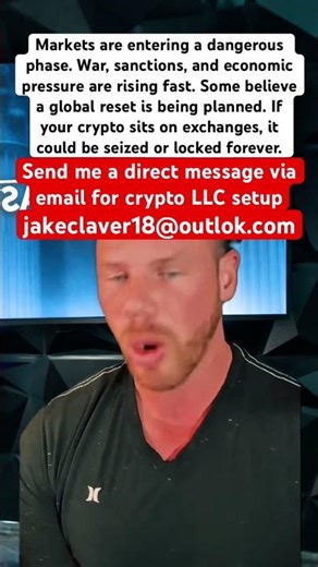 Global Financial Collapse? Your Crypto Could Be Seized Overnight” #xrp