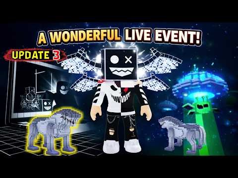 LIVE 🔥 NEW UPDATE 3 Alien & INK Event in Be A Lucky Block! 👽 Secret GOD Brainrot!