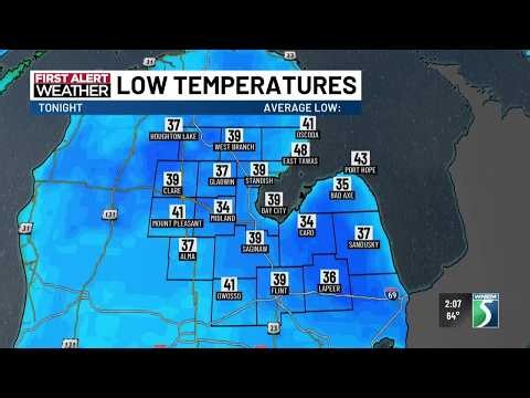 First Alert Weather Update: Is the furnace ready for these cooler night?